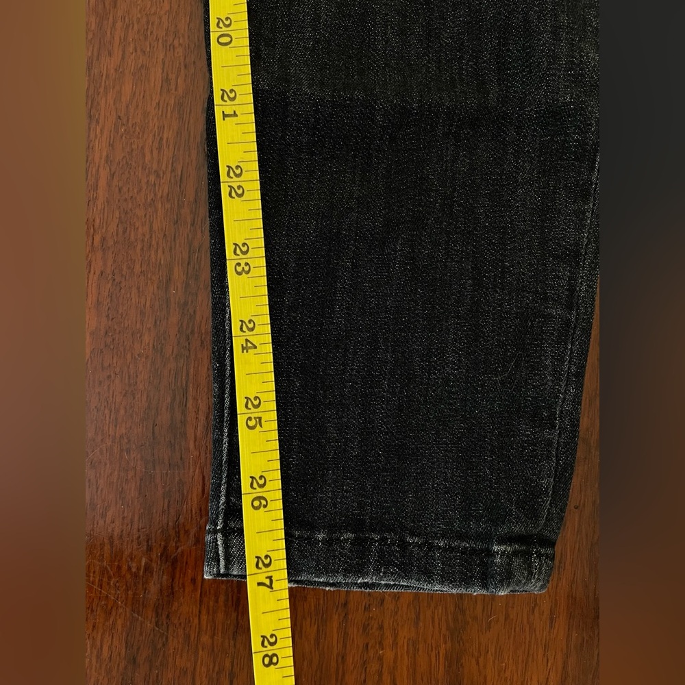 Current / Elliott Womens Jeans Skinny Ankle Distressed - Stretch - Size 28 Black - Picture 7 of 8